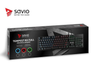 SAVIO Tempest RX FULL Outemu BLUE, LED niebieski, NKRO, Anty-ghosting SAVGK TEMPEST FULL BLUE - 1462252 - zdjęcie 5